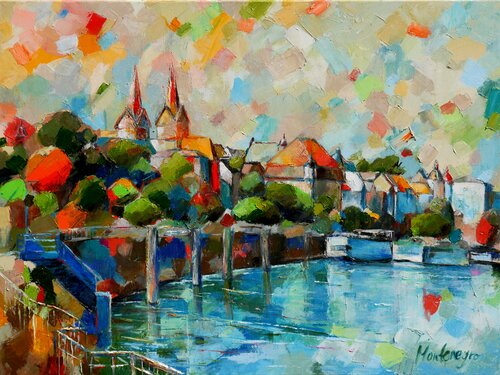 A sunny new day van Miriam Montenegro, Schilderij te koop op Singulart