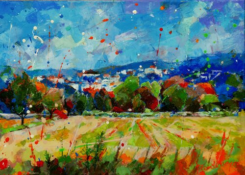 Midsummer von Miriam Montenegro, Malerei kaufen auf Singulart