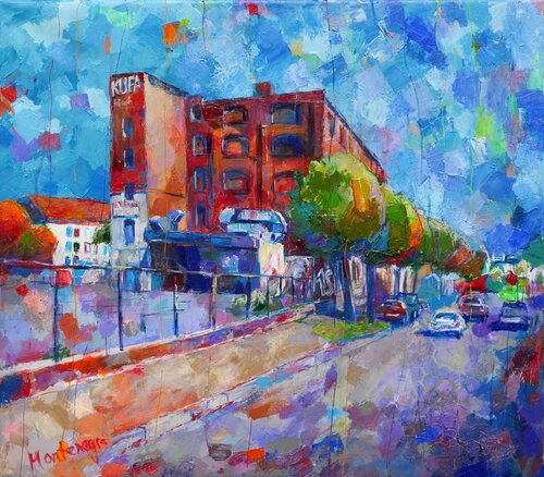Kulturfabrik Koblenz by Miriam Montenegro, Painting for Sale on Singulart