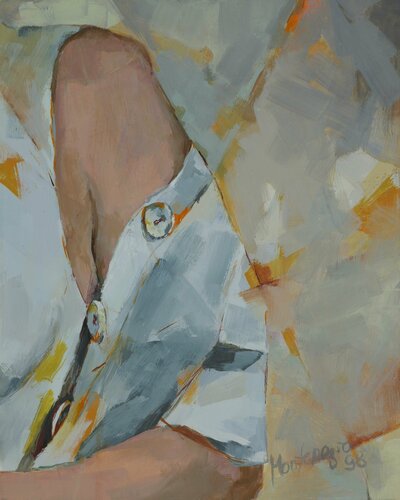 Unbuttoned III van Miriam Montenegro, Schilderij te koop op Singulart