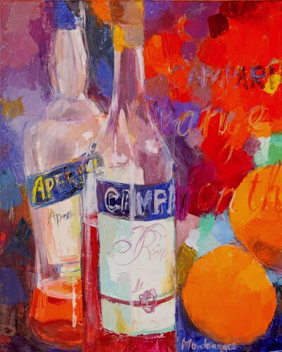 Aperitivo di Miriam Montenegro, Pittura in vendita su Singulart