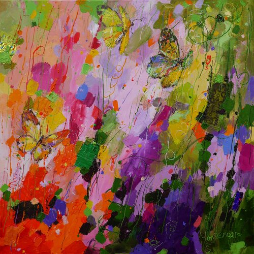 Flying high di Miriam Montenegro, Pittura in vendita su Singulart