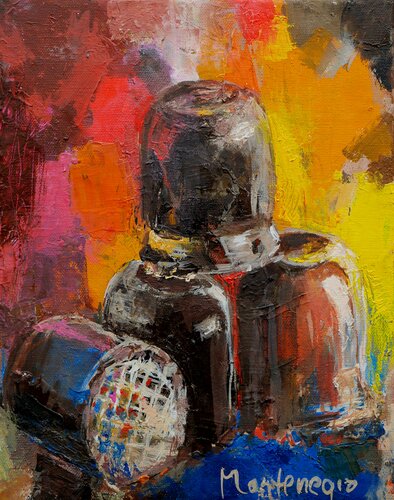 Foamy kisses di Miriam Montenegro, Pittura in vendita su Singulart