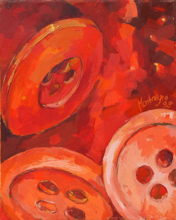 Red button love Miriam Montenegro