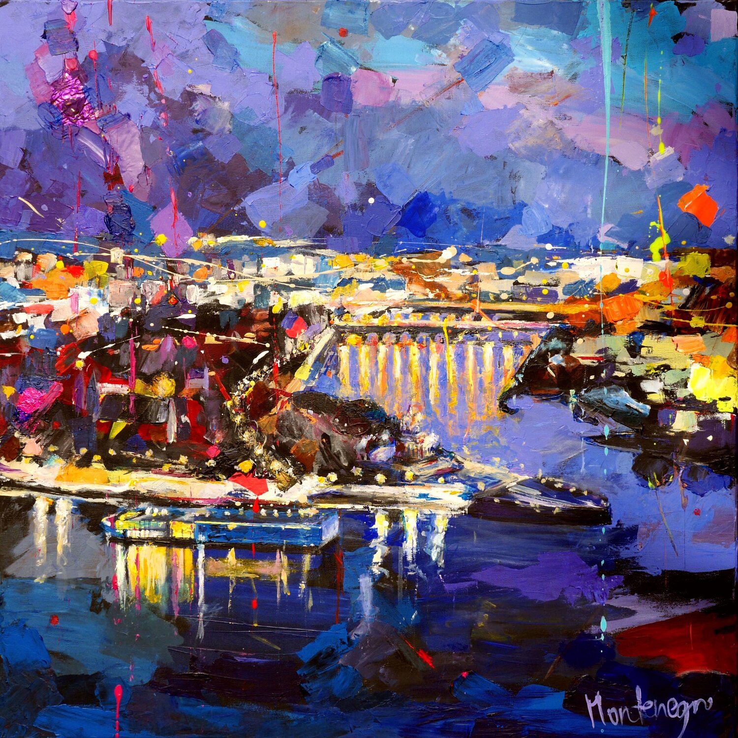 City lights Miriam Montenegro