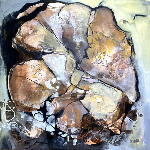 Fundstück 3 by Judith Riemer, Painting for Sale on Singulart