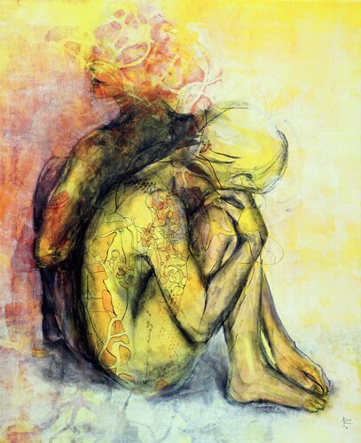 Silent Dialogue de Judith Riemer, Pintura a la venta en Singulart