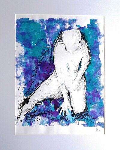 Snapshot 1 - Da Capo by Judith Riemer, Drawing for Sale on Singulart