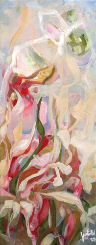 Gartenherzschlag 4 van Judith Riemer, Schilderij te koop op Singulart