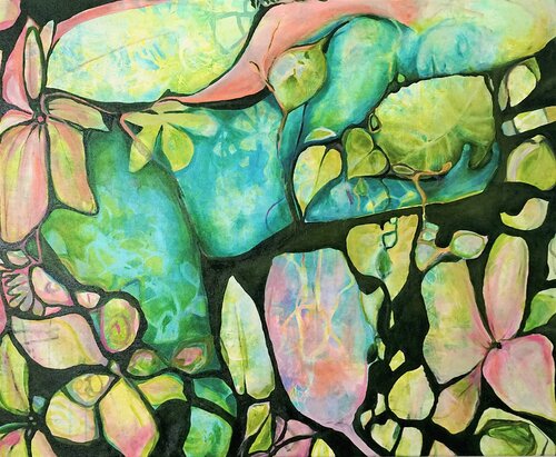 Nature´s Lullaby van Judith Riemer, Schilderij te koop op Singulart