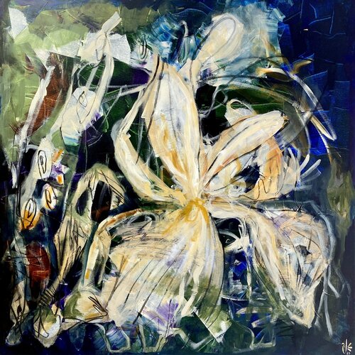 NachtSchimmer (NightShimmer) van Judith Riemer, Schilderij te koop op Singulart