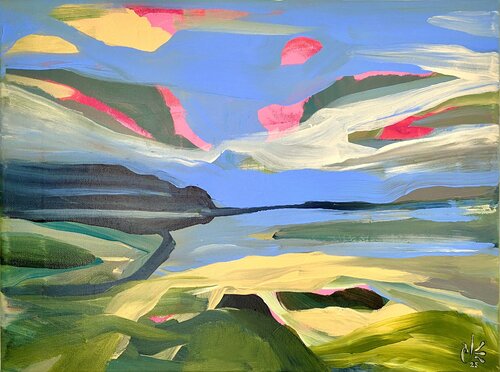 Dreamscape 2 von Judith Riemer, Malerei kaufen auf Singulart
