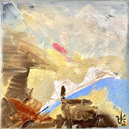 weit (open) van Judith Riemer, Schilderij te koop op Singulart