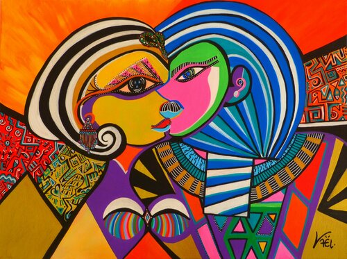 Néfertiti von Kaël, Malerei kaufen auf Singulart