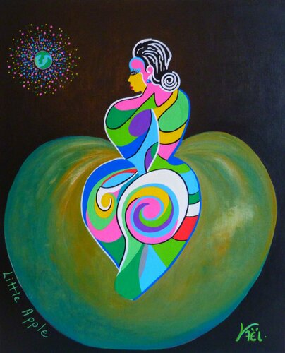 Little Apple von Kaël, Malerei kaufen auf Singulart