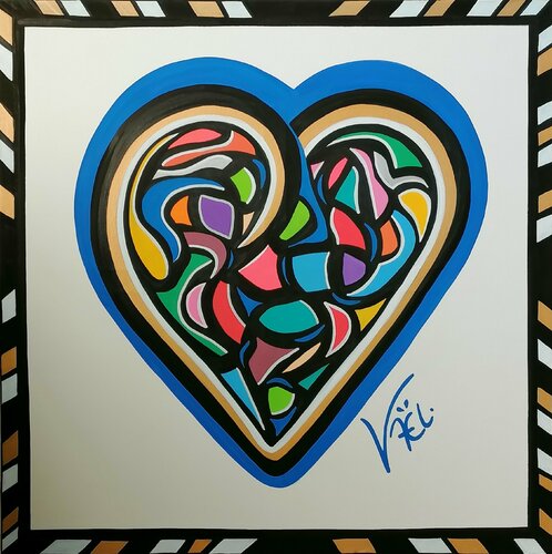 Au cœur de l'homme van Kaël, Schilderij te koop op Singulart