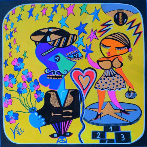 Bimbo love van Kaël, Schilderij te koop op Singulart