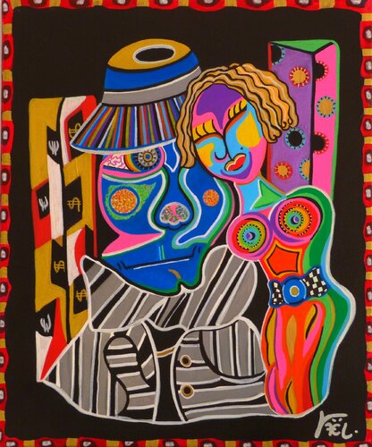 L'agent immobilier di Kaël, Pittura in vendita su Singulart