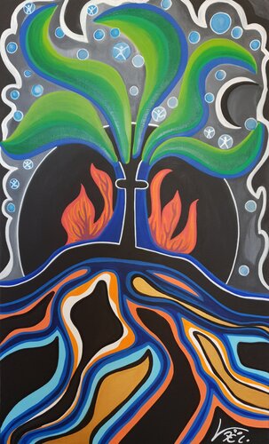 Evaporescence van Kaël, Schilderij te koop op Singulart