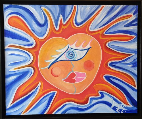 Les âmes sœurs di Kaël, Pittura in vendita su Singulart