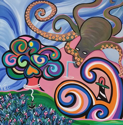 Tentacula von Kaël, Malerei kaufen auf Singulart