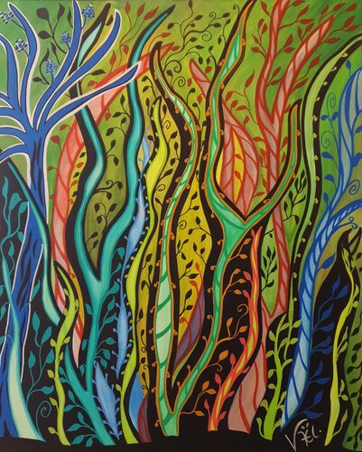 Ame printanière van Kaël, Schilderij te koop op Singulart