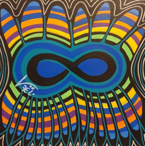 L'infini de Kaël, Pintura a la venta en Singulart