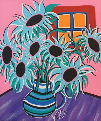 Bouquet Provençal van Kaël, Schilderij te koop op Singulart