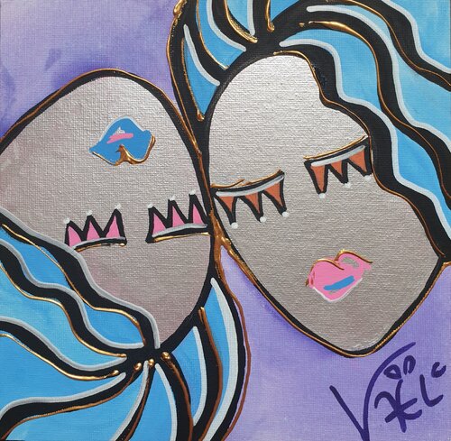 Astro Gémeaux by Kaël, Painting for Sale on Singulart