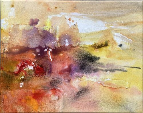 Naitre avec le printemps di Anne Bironneau, Pittura in vendita su Singulart