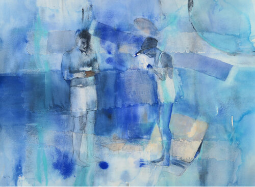 Angélus 2.0 di Anne Bironneau, Pittura in vendita su Singulart