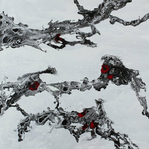 Après l'Hiver XXXII de Odile CARITEAU, Pintura a la venta en Singulart