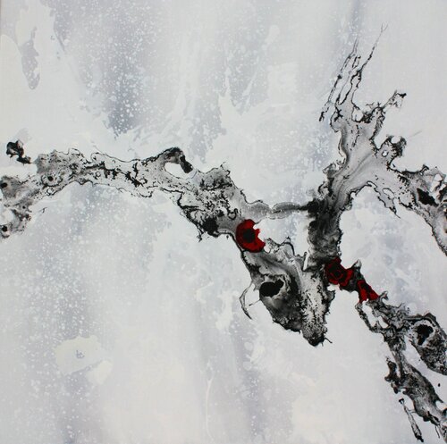 Après l'Hiver XXI de Odile CARITEAU, Pintura a la venta en Singulart