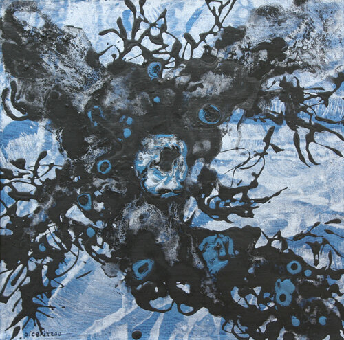 Le jardin du temps perdu, Nuit XXV van Odile CARITEAU, Schilderij te koop op Singulart