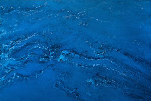 "Fonds diffus cosmologique Témoin 16. FDCT-16" de Odile CARITEAU, Pintura a la venta en Singulart