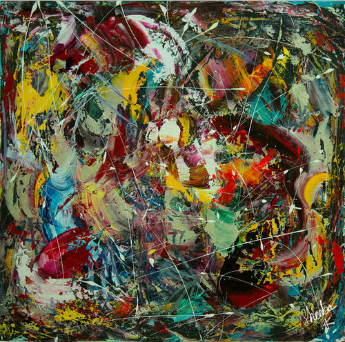 THRIVE NOT SURVIVE by Sheeba Khan, Painting for Sale on Singulart