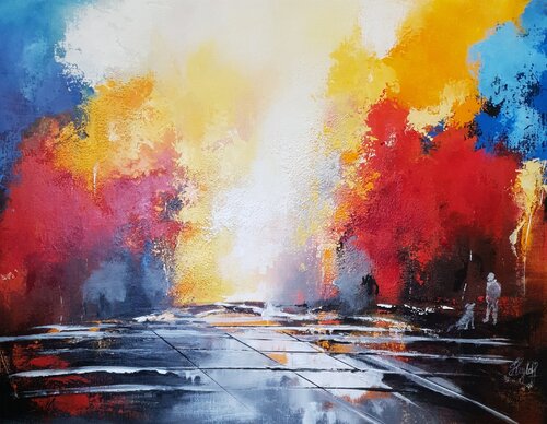 Promenade automnale de Maryse Kriloff, Pintura a la venta en Singulart