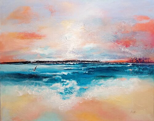 En quête de liberté by Maryse Kriloff, Painting for Sale on Singulart