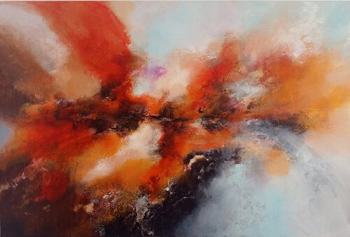 Au bord du chaos de Maryse Kriloff, Pintura a la venta en Singulart