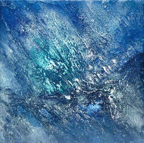 GLETSCHER 4 van Gabriele Utech, Schilderij te koop op Singulart