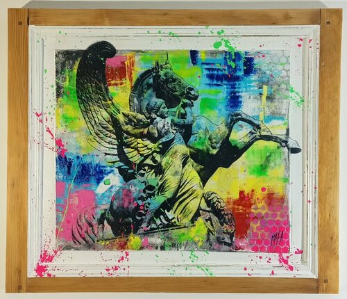 URBAN Pégase van Maxime Andriot, Schilderij te koop op Singulart