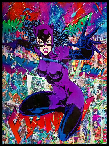 CATWOMAN by Maxime Andriot, Print for Sale on Singulart