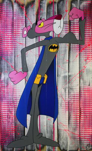 Batpanthère by Maxime Andriot, 회화 for Sale on Singulart