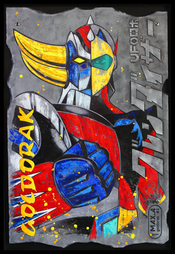 goldorak fragment #3 von Maxime Andriot, Malerei kaufen auf Singulart