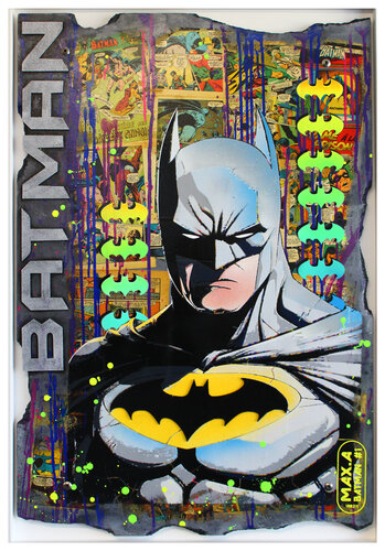 batman fragment #1 van Maxime Andriot, Schilderij te koop op Singulart