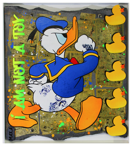 i am not a toy von Maxime Andriot, Malerei kaufen auf Singulart