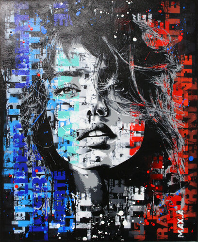 Marianne #4 van Maxime Andriot, Schilderij te koop op Singulart