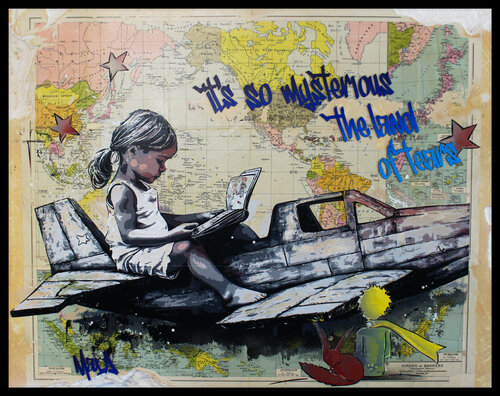Petit Prince by Maxime Andriot, 회화 for Sale on Singulart