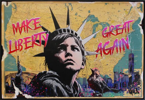 Make liberty #2 di Maxime Andriot, Pittura in vendita su Singulart
