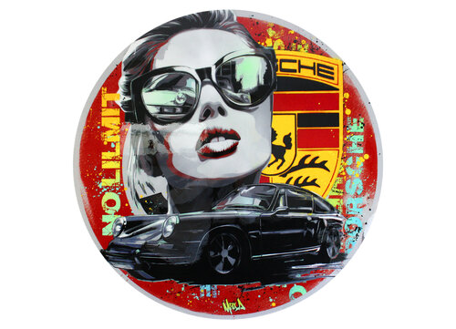 Porsche no limit di Maxime Andriot, Pittura in vendita su Singulart